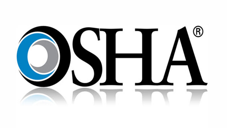 لوگو OSHA منبع کار در ارتفاع